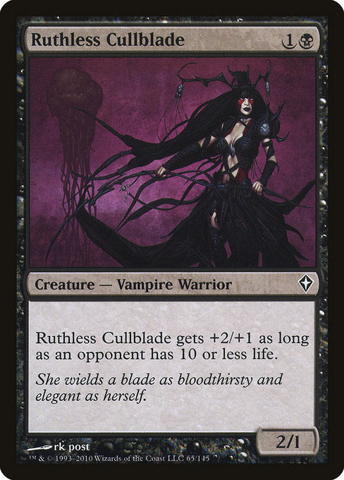 Ruthless Cullblade - Worldwake - C - 65