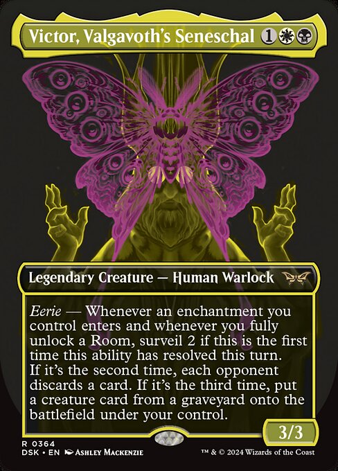 Victor, Valgavoth's Seneschal (Showcase) - Duskmourn: House of Horror - R - 364