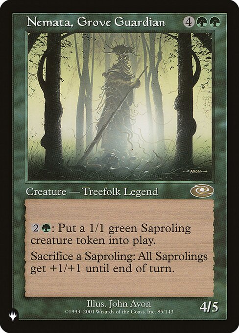 Nemata, Grove Guardian - The List Reprints - R - 85/143