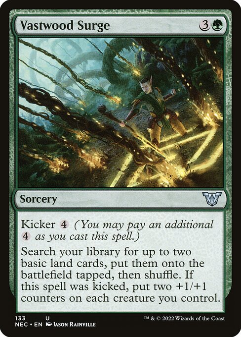 Vastwood Surge - Commander: Kamigawa: Neon Dynasty - U - 133