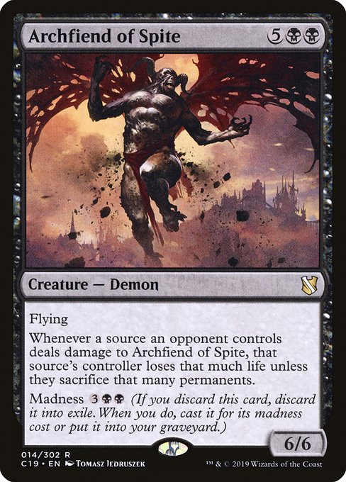 Archfiend of Spite - Commander 2019 - R - 14