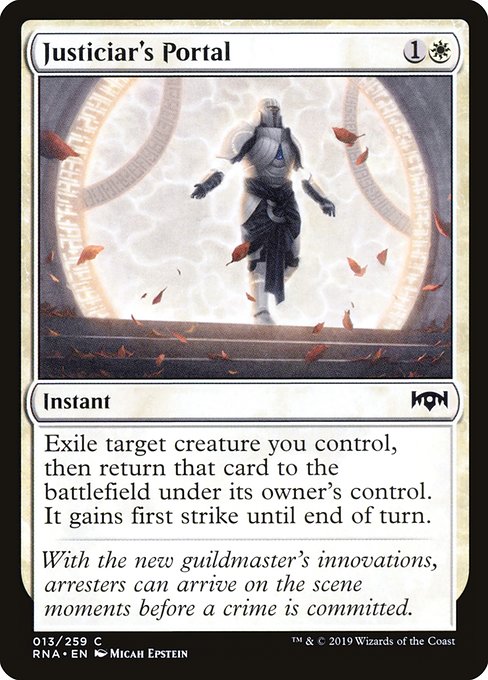 Justiciar's Portal - Ravnica Allegiance - C - 13