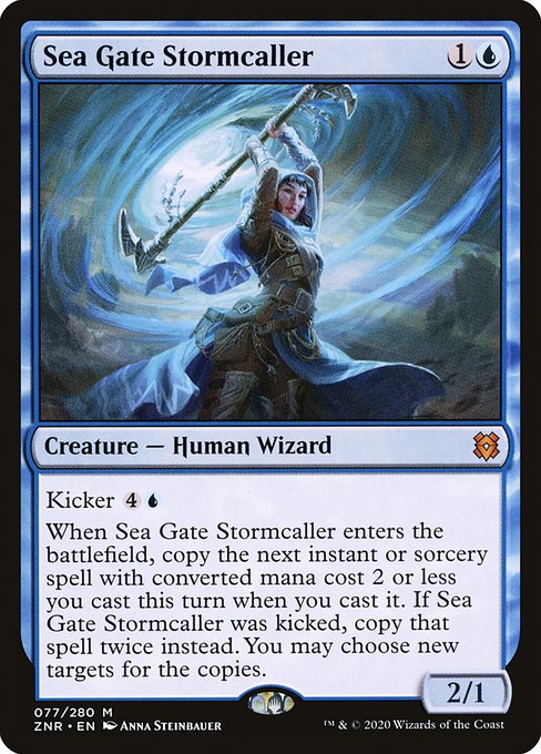 Sea Gate Stormcaller - Promo Pack: Zendikar Rising - M - 77