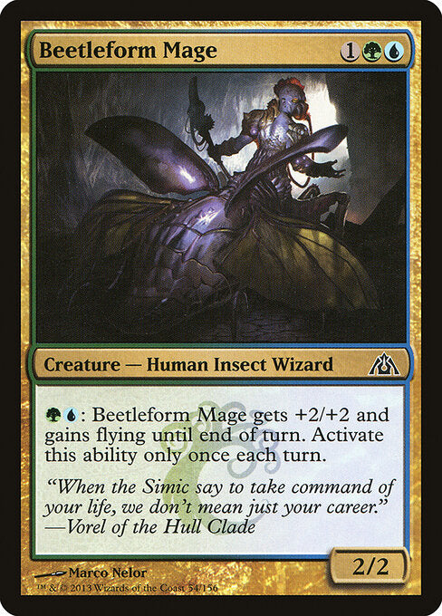 Beetleform Mage - Dragon's Maze - C - 54