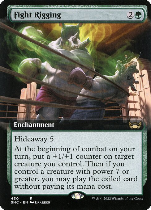 Fight Rigging (Extended Art) - Streets of New Capenna - R - 430