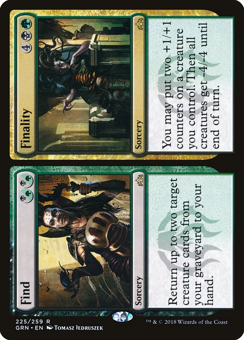 Find // Finality - Guilds of Ravnica - R - 225