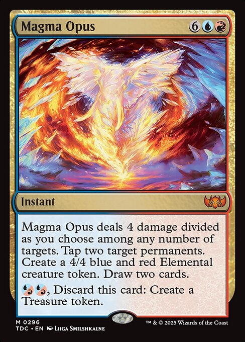 Magma Opus - Commander: Tarkir: Dragonstorm - M - 296