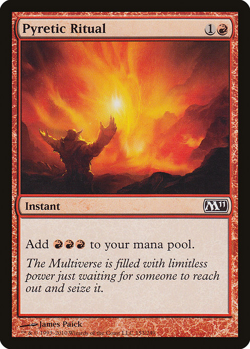 Pyretic Ritual - Magic 2011 (M11) - C - 153