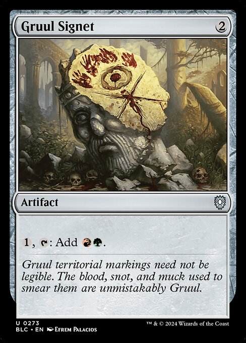 Gruul Signet - Commander: Bloomburrow - U - 273