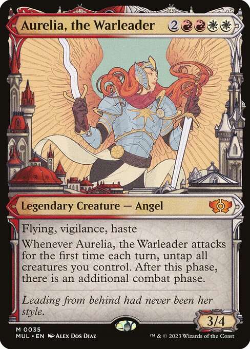 Aurelia, the Warleader - March of the Machine: Multiverse Legends - M - 35
