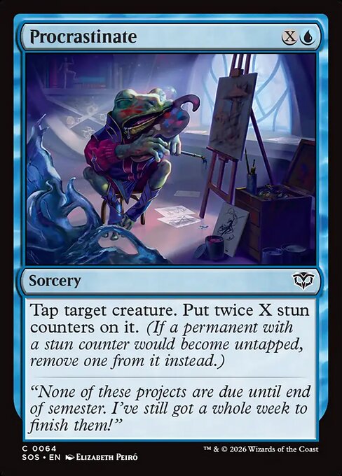 Procrastinate - Secrets of Strixhaven - C - 64