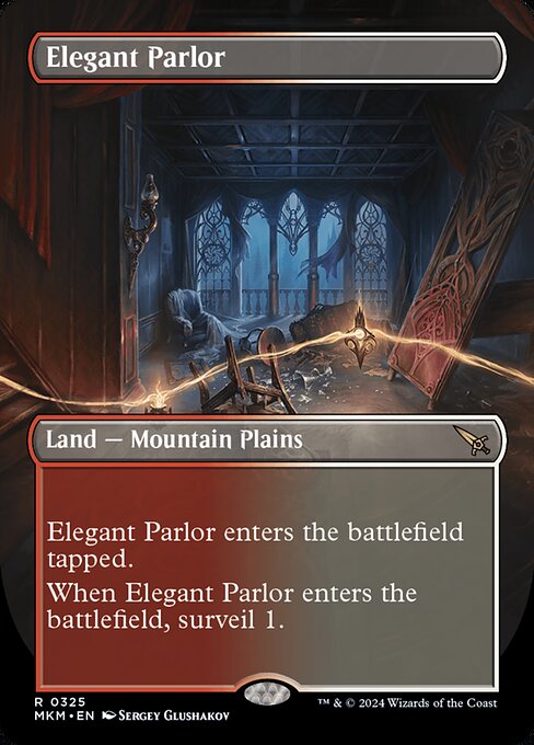 Elegant Parlor (Borderless) - Murders at Karlov Manor - R - 325