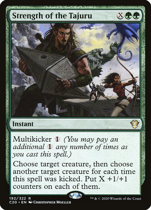 Strength of the Tajuru - Commander 2020 - R - 192