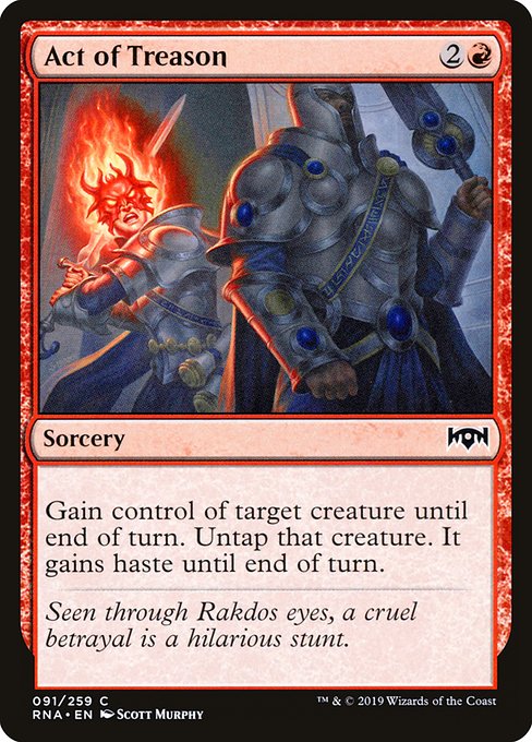 Act of Treason - Ravnica Allegiance - C - 91