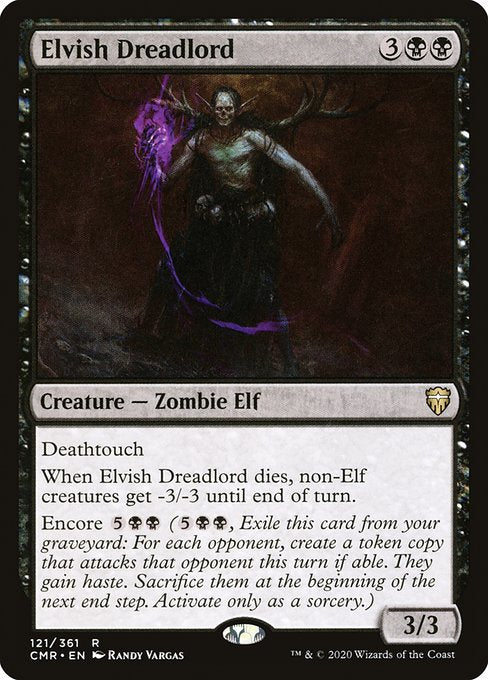 Elvish Dreadlord - Commander Legends - R - 121