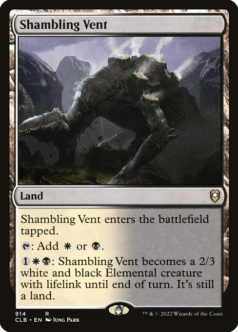 Shambling Vent - Commander Legends: Battle for Baldur's Gate - R - 914