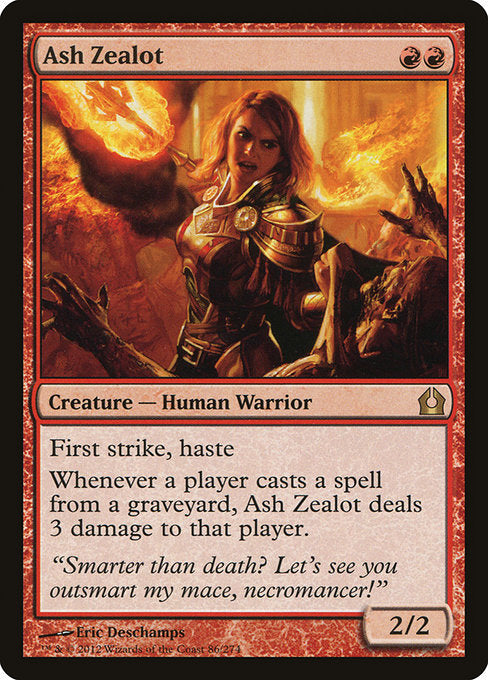 Ash Zealot - Return to Ravnica - R - 86