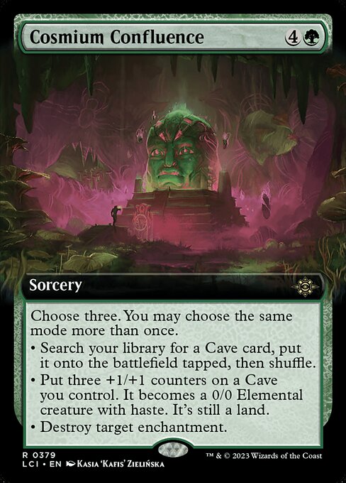 Cosmium Confluence (Extended Art) - The Lost Caverns of Ixalan - R - 379