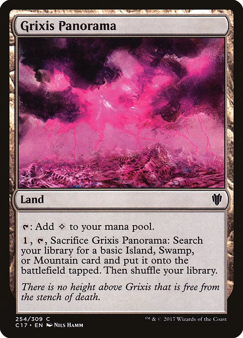 Grixis Panorama - Commander 2017 - C - 254