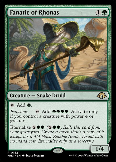 Fanatic of Rhonas - Modern Horizons 3 - R - 152