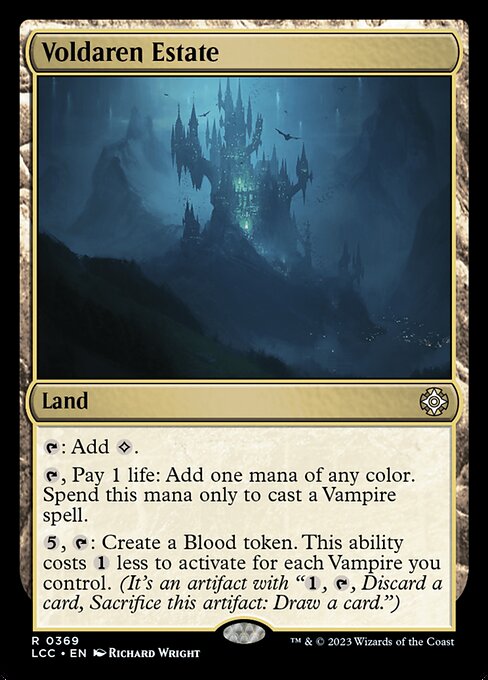Voldaren Estate - Commander: The Lost Caverns of Ixalan - R - 369