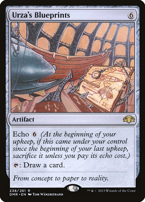 Urza's Blueprints - Dominaria Remastered - R - 238
