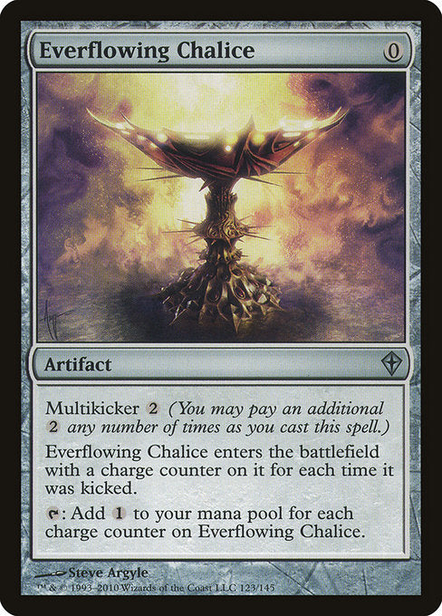 Everflowing Chalice - Worldwake - U - 123