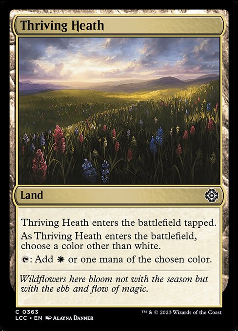 Thriving Heath - Commander: The Lost Caverns of Ixalan - C - 363