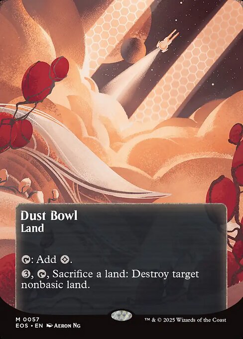 Dust Bowl (0057) (Borderless) - Edge of Eternities: Stellar Sights - M - 57