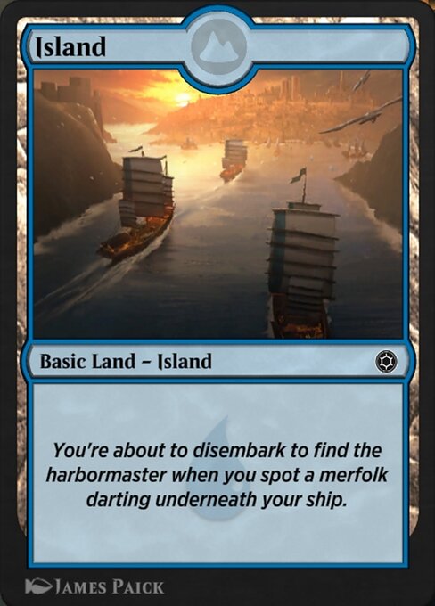 Island (295) - JP Full Art - Kamigawa: Neon Dynasty - L - 295