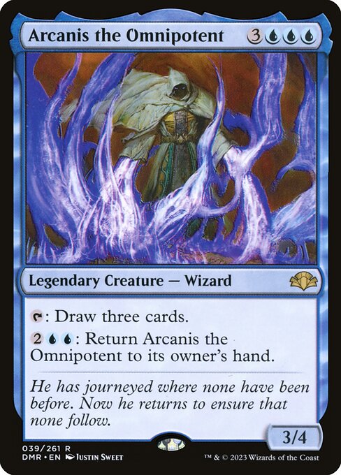 Arcanis the Omnipotent - Dominaria Remastered - R - 39
