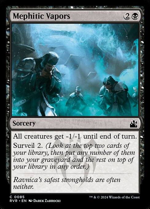 Mephitic Vapors - Ravnica Remastered - C - 85