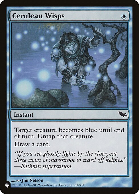 Cerulean Wisps - The List Reprints - C - 31/301