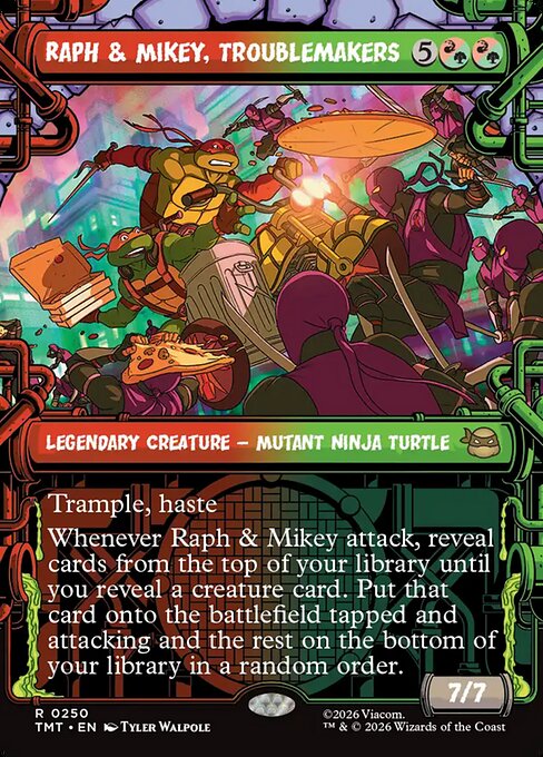 Raph & Mikey, Troublemakers (Showcase) - Teenage Mutant Ninja Turtles - R - 250