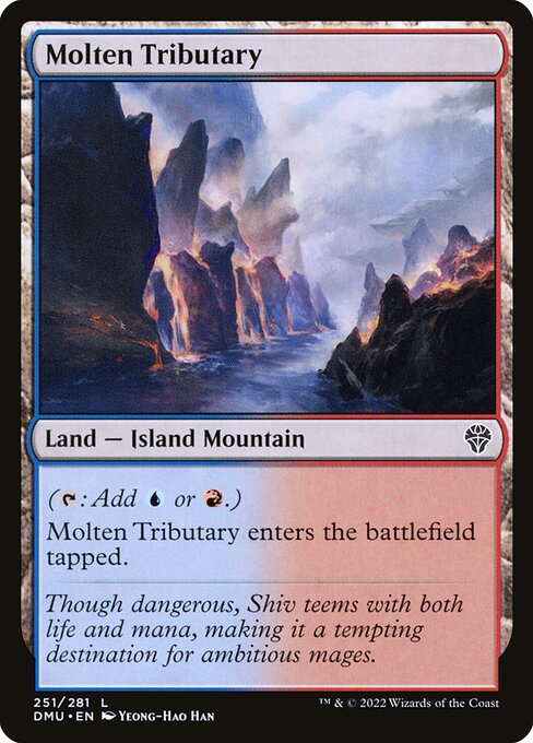 Molten Tributary - Dominaria United - L - 251