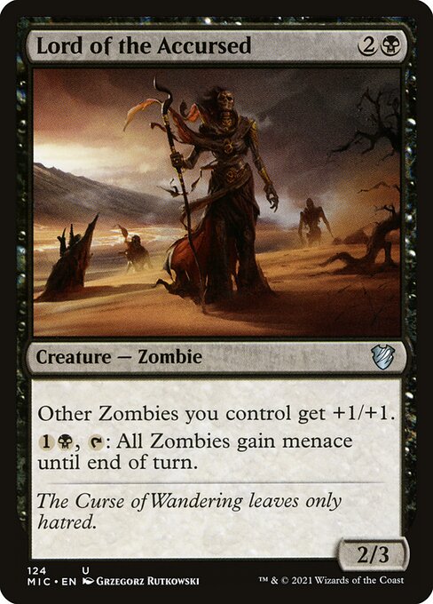 Lord of the Accursed - Commander: Innistrad: Midnight Hunt - U - 124