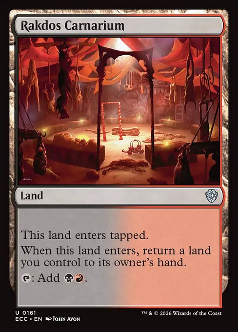 Rakdos Carnarium - Commander: Lorwyn Eclipsed - U - 161