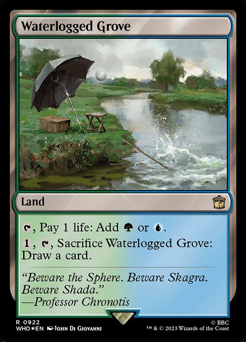 Waterlogged Grove (Surge Foil) - Universes Beyond: Doctor Who - R - 922