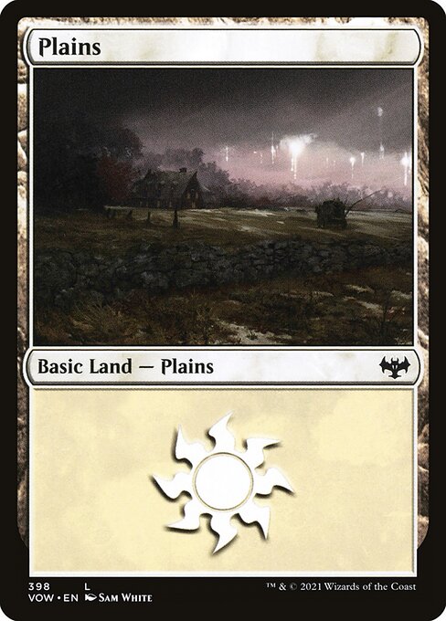 Plains (398) - Innistrad: Crimson Vow - L - 398