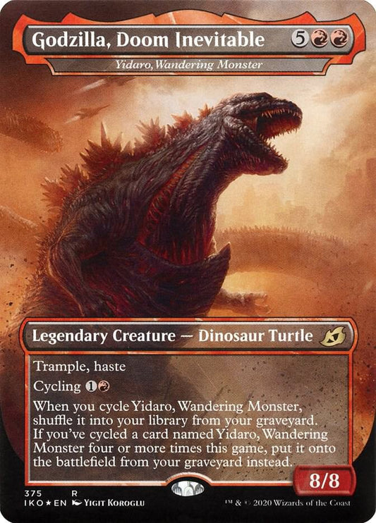 Godzilla, Doom Inevitable - Yidaro, Wandering Monster - Ikoria: Lair of Behemoths - R - 375