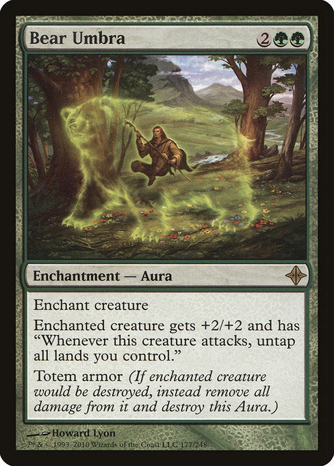 Bear Umbra - Rise of the Eldrazi - R - 177