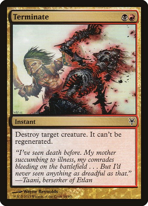 Terminate - Duel Decks: Sorin vs. Tibalt - C - 64