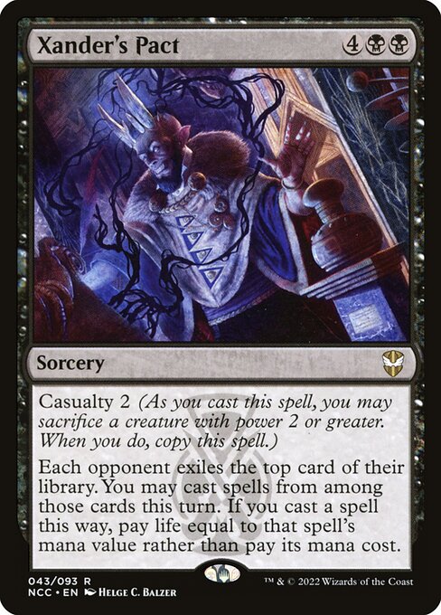 Xander's Pact - Commander: Streets of New Capenna - R - 43