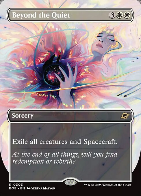 Beyond the Quiet (Borderless) - Edge of Eternities - R - 303