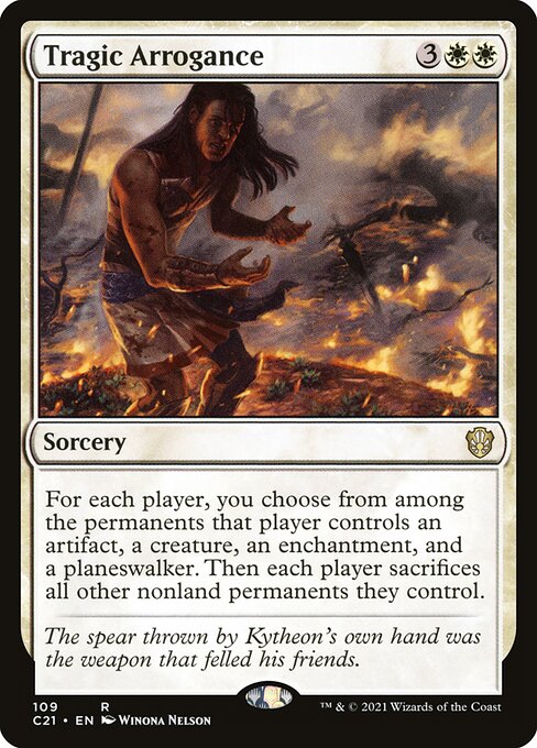 Tragic Arrogance - Commander 2021 - R - 109