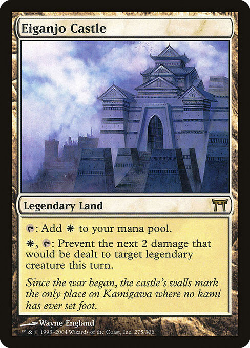 Eiganjo Castle - Champions of Kamigawa - R - 275