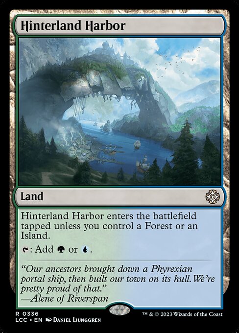 Hinterland Harbor - Commander: The Lost Caverns of Ixalan - R - 336
