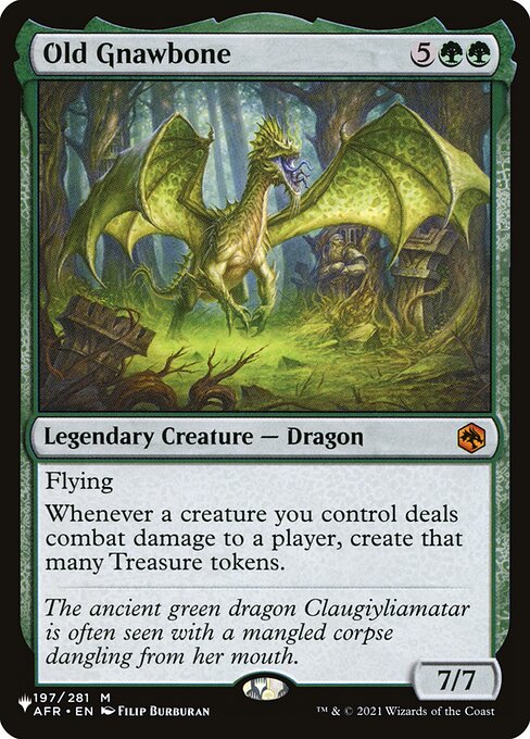 Old Gnawbone - The List Reprints - M - 197/281
