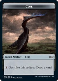 Clue // Servo Double-Sided Token - Double Masters - T - 22 // 25