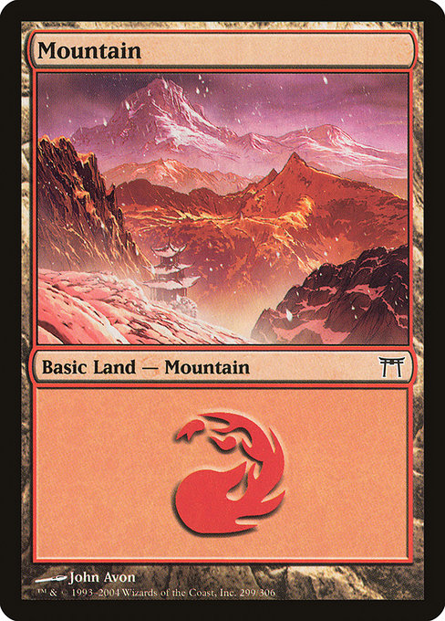 Mountain (299) - JP Full Art - Kamigawa: Neon Dynasty - L - 299